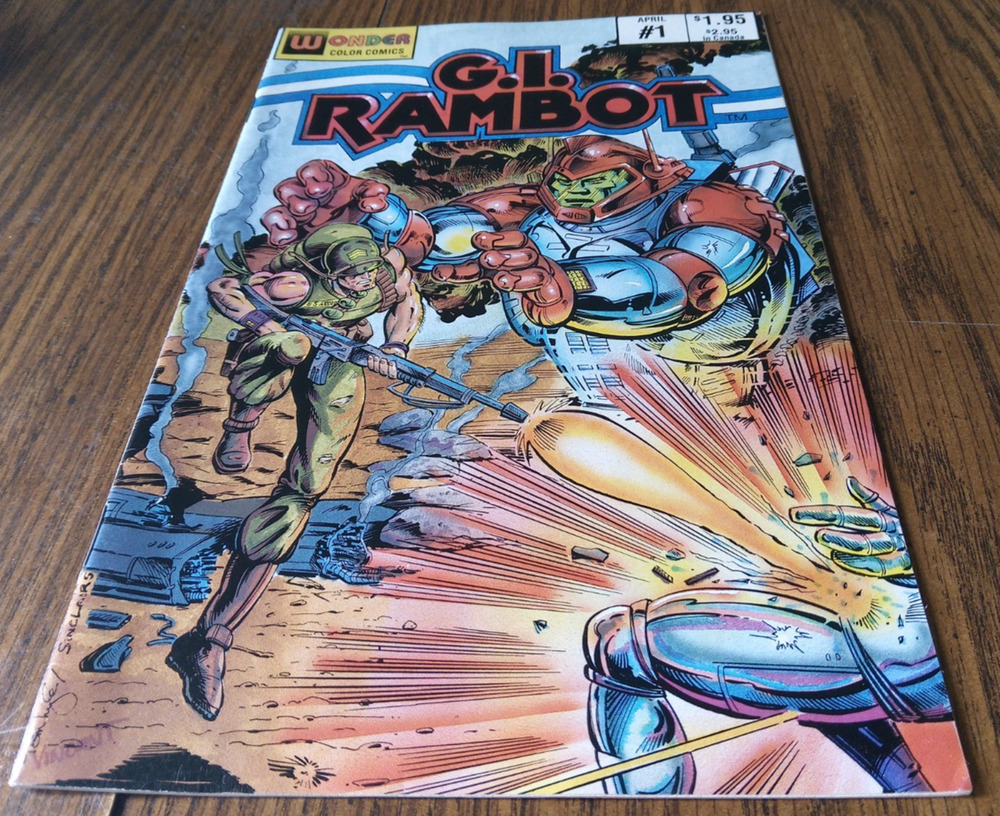G.I Rambot #1 April 1987 Wonder Color Comics